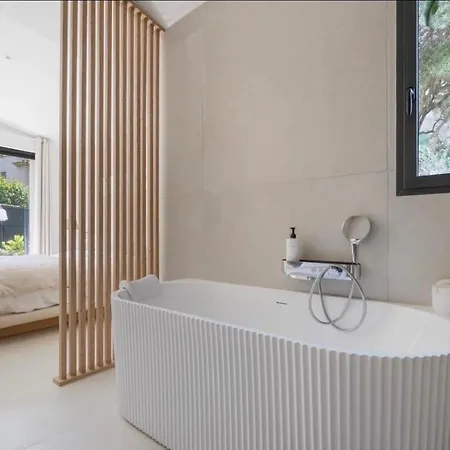 Cap D'antibes Villa, 6 People, Sea View, Air Conditioning Βίλα *