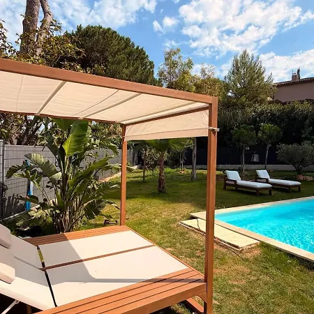 Вілла Cap D'antibes Villa, 6 People, Sea View, Air Conditioning *