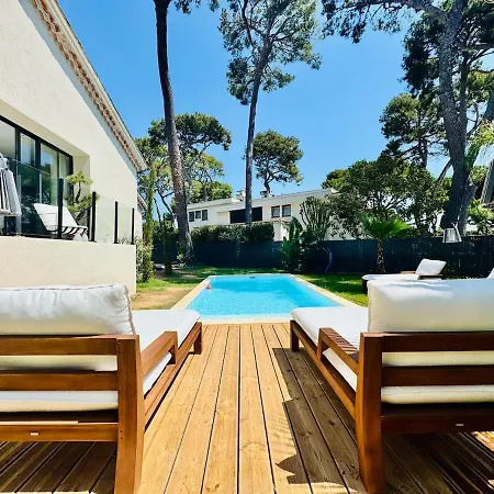 Cap D'antibes Villa, 6 People, Sea View, Air Conditioning